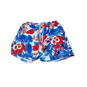 IFFEI-Men’s Floral Swim Trunks Casual Beach Shorts With Rash Guard Size XXL NEW